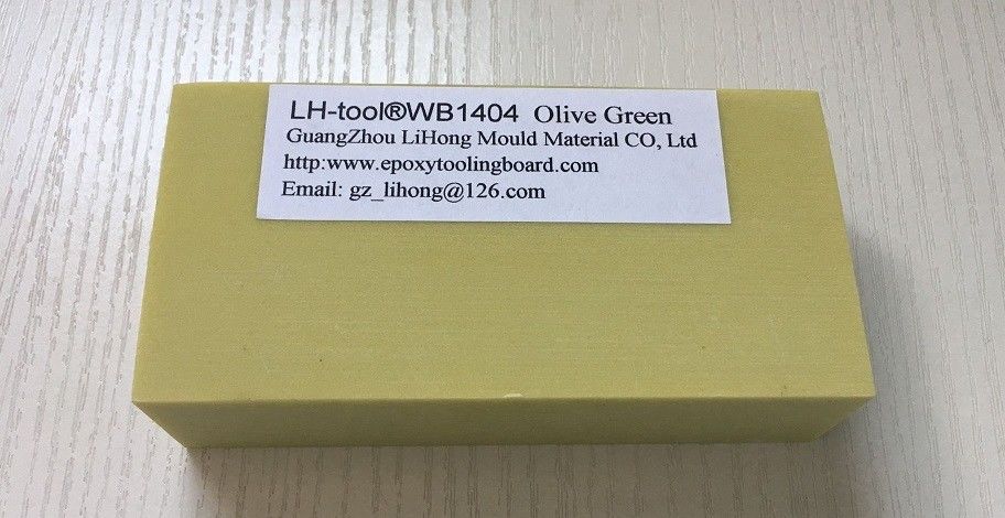 Density 1.40 Olive Green Medium Density PU Tooling Board For Jigs , Fixtures